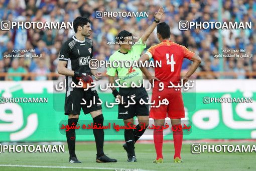 1442156, Tehran, , Iran Football Pro League، Persian Gulf Cup، Week 2، First Leg، Esteghlal 1 v 1 Foulad Khouzestan on 2019/08/29 at Azadi Stadium