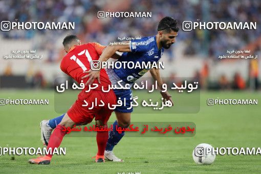 1442279, Tehran, , Iran Football Pro League، Persian Gulf Cup، Week 2، First Leg، 2019/08/29، Esteghlal 1 - 1 Foulad Khouzestan