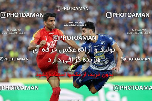 1442108, Tehran, , Iran Football Pro League، Persian Gulf Cup، Week 2، First Leg، Esteghlal 1 v 1 Foulad Khouzestan on 2019/08/29 at Azadi Stadium