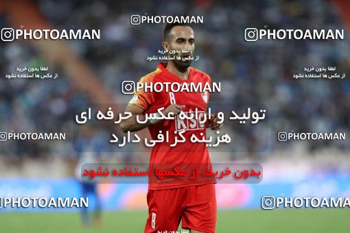 1442229, Tehran, , Iran Football Pro League، Persian Gulf Cup، Week 2، First Leg، Esteghlal 1 v 1 Foulad Khouzestan on 2019/08/29 at Azadi Stadium