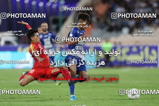 1442138, Tehran, , Iran Football Pro League، Persian Gulf Cup، Week 2، First Leg، Esteghlal 1 v 1 Foulad Khouzestan on 2019/08/29 at Azadi Stadium