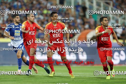 1442097, Tehran, , Iran Football Pro League، Persian Gulf Cup، Week 2، First Leg، Esteghlal 1 v 1 Foulad Khouzestan on 2019/08/29 at Azadi Stadium