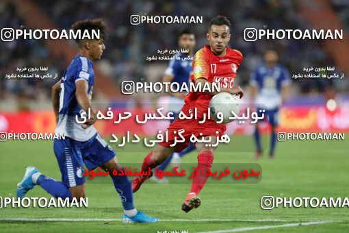 1442260, Tehran, , Iran Football Pro League، Persian Gulf Cup، Week 2، First Leg، Esteghlal 1 v 1 Foulad Khouzestan on 2019/08/29 at Azadi Stadium