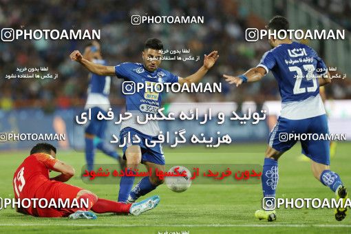 1442192, Tehran, , Iran Football Pro League، Persian Gulf Cup، Week 2، First Leg، Esteghlal 1 v 1 Foulad Khouzestan on 2019/08/29 at Azadi Stadium
