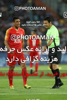 1442194, Tehran, , Iran Football Pro League، Persian Gulf Cup، Week 2، First Leg، Esteghlal 1 v 1 Foulad Khouzestan on 2019/08/29 at Azadi Stadium