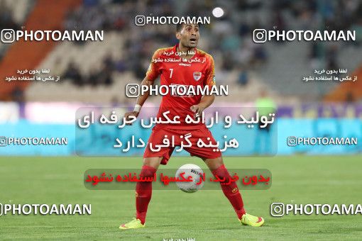 1442233, Tehran, , Iran Football Pro League، Persian Gulf Cup، Week 2، First Leg، Esteghlal 1 v 1 Foulad Khouzestan on 2019/08/29 at Azadi Stadium