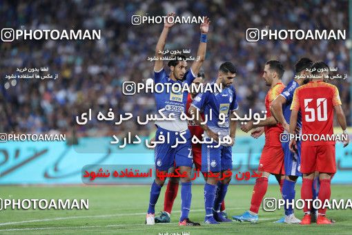 1442275, Tehran, , Iran Football Pro League، Persian Gulf Cup، Week 2، First Leg، Esteghlal 1 v 1 Foulad Khouzestan on 2019/08/29 at Azadi Stadium