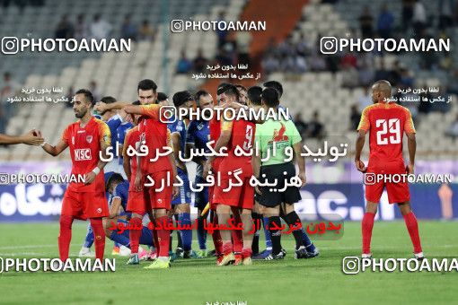 1442216, Iran Football Pro League، Persian Gulf Cup، Week 2، First Leg، 2019/08/29، Tehran، Azadi Stadium، Esteghlal 1 - ۱ Foulad Khouzestan