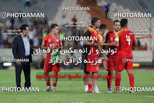 1442212, Tehran, , Iran Football Pro League، Persian Gulf Cup، Week 2، First Leg، Esteghlal 1 v 1 Foulad Khouzestan on 2019/08/29 at Azadi Stadium