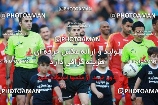 1437573, Tehran, , Iran Football Pro League، Persian Gulf Cup، Week 2، First Leg، Esteghlal 1 v 1 Foulad Khouzestan on 2019/08/29 at Azadi Stadium