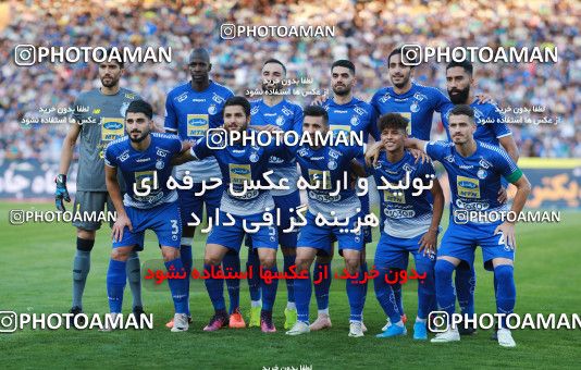 1437531, Tehran, , Iran Football Pro League، Persian Gulf Cup، Week 2، First Leg، Esteghlal 1 v 1 Foulad Khouzestan on 2019/08/29 at Azadi Stadium