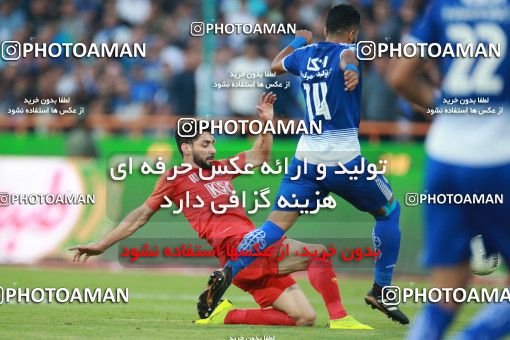 1437568, Tehran, , Iran Football Pro League، Persian Gulf Cup، Week 2، First Leg، Esteghlal 1 v 1 Foulad Khouzestan on 2019/08/29 at Azadi Stadium
