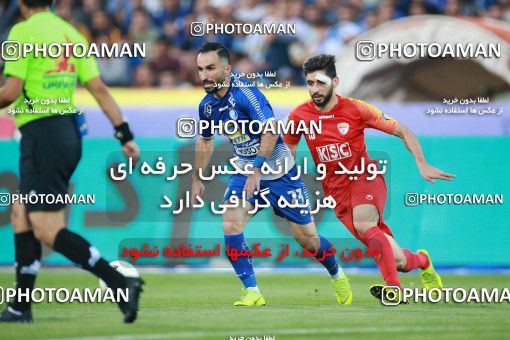 1437556, Tehran, , Iran Football Pro League، Persian Gulf Cup، Week 2، First Leg، Esteghlal 1 v 1 Foulad Khouzestan on 2019/08/29 at Azadi Stadium