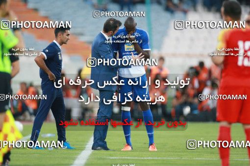 1437511, Tehran, , Iran Football Pro League، Persian Gulf Cup، Week 2، First Leg، Esteghlal 1 v 1 Foulad Khouzestan on 2019/08/29 at Azadi Stadium