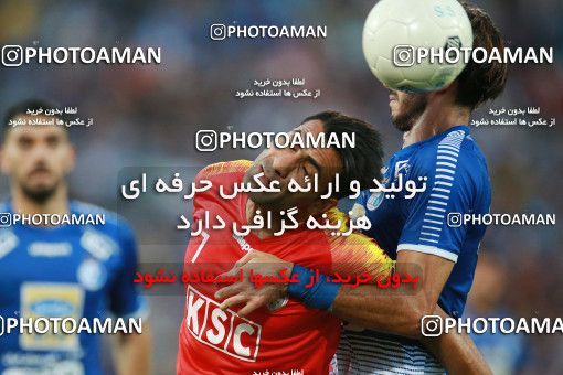 1437587, Tehran, , Iran Football Pro League، Persian Gulf Cup، Week 2، First Leg، Esteghlal 1 v 1 Foulad Khouzestan on 2019/08/29 at Azadi Stadium