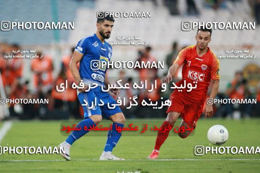1437747, Tehran, , Iran Football Pro League، Persian Gulf Cup، Week 2، First Leg، Esteghlal 1 v 1 Foulad Khouzestan on 2019/08/29 at Azadi Stadium