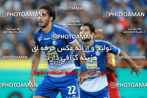 1437623, Tehran, , Iran Football Pro League، Persian Gulf Cup، Week 2، First Leg، Esteghlal 1 v 1 Foulad Khouzestan on 2019/08/29 at Azadi Stadium
