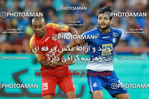 1437721, Tehran, , Iran Football Pro League، Persian Gulf Cup، Week 2، First Leg، Esteghlal 1 v 1 Foulad Khouzestan on 2019/08/29 at Azadi Stadium
