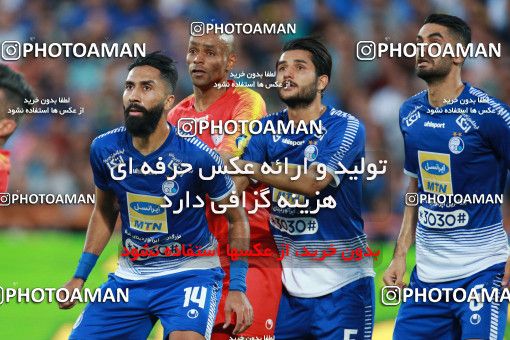 1437697, Tehran, , Iran Football Pro League، Persian Gulf Cup، Week 2، First Leg، Esteghlal 1 v 1 Foulad Khouzestan on 2019/08/29 at Azadi Stadium