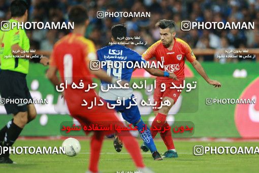 1437684, Tehran, , Iran Football Pro League، Persian Gulf Cup، Week 2، First Leg، Esteghlal 1 v 1 Foulad Khouzestan on 2019/08/29 at Azadi Stadium