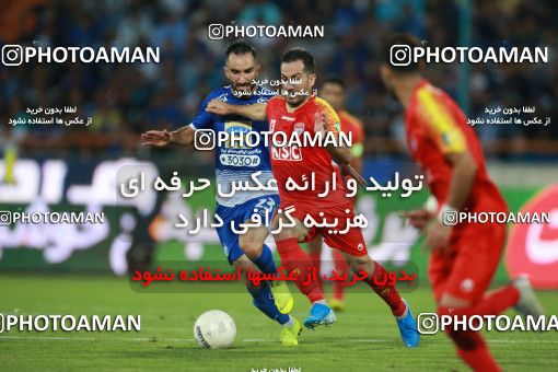 1437758, Tehran, , Iran Football Pro League، Persian Gulf Cup، Week 2، First Leg، Esteghlal 1 v 1 Foulad Khouzestan on 2019/08/29 at Azadi Stadium