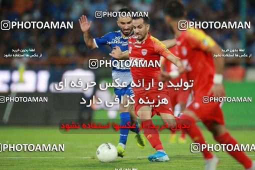 1437608, Tehran, , Iran Football Pro League، Persian Gulf Cup، Week 2، First Leg، Esteghlal 1 v 1 Foulad Khouzestan on 2019/08/29 at Azadi Stadium