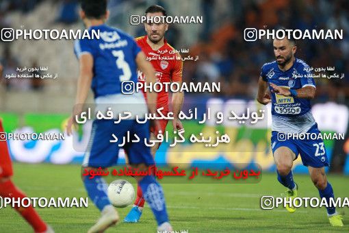 1437686, Tehran, , Iran Football Pro League، Persian Gulf Cup، Week 2، First Leg، Esteghlal 1 v 1 Foulad Khouzestan on 2019/08/29 at Azadi Stadium