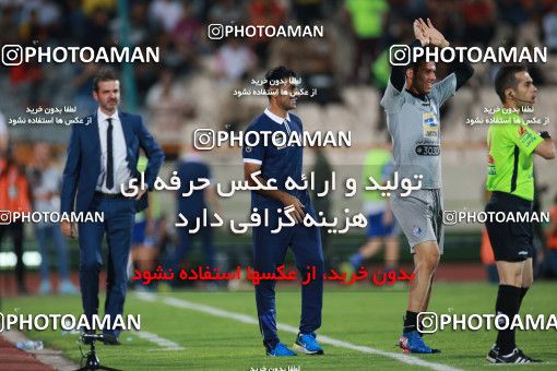 1437655, Tehran, , Iran Football Pro League، Persian Gulf Cup، Week 2، First Leg، Esteghlal 1 v 1 Foulad Khouzestan on 2019/08/29 at Azadi Stadium