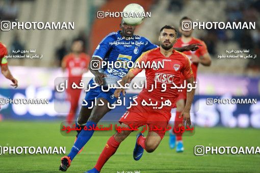1437701, Tehran, , Iran Football Pro League، Persian Gulf Cup، Week 2، First Leg، Esteghlal 1 v 1 Foulad Khouzestan on 2019/08/29 at Azadi Stadium