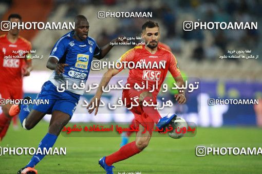 1437725, Tehran, , Iran Football Pro League، Persian Gulf Cup، Week 2، First Leg، Esteghlal 1 v 1 Foulad Khouzestan on 2019/08/29 at Azadi Stadium