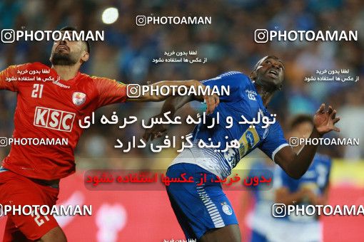 1437918, Tehran, , Iran Football Pro League، Persian Gulf Cup، Week 2، First Leg، Esteghlal 1 v 1 Foulad Khouzestan on 2019/08/29 at Azadi Stadium
