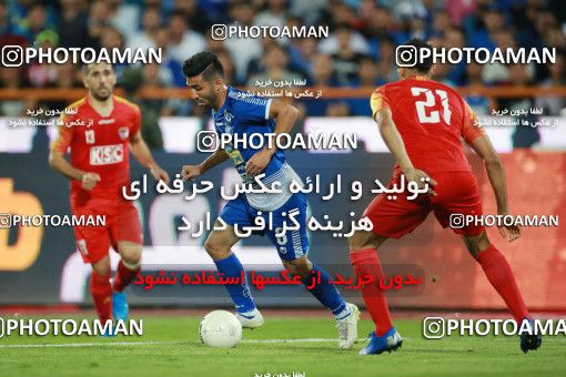 1437802, Tehran, , Iran Football Pro League، Persian Gulf Cup، Week 2، First Leg، Esteghlal 1 v 1 Foulad Khouzestan on 2019/08/29 at Azadi Stadium