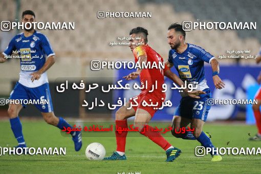 1437797, Tehran, , Iran Football Pro League، Persian Gulf Cup، Week 2، First Leg، Esteghlal 1 v 1 Foulad Khouzestan on 2019/08/29 at Azadi Stadium