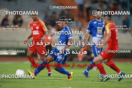 1437784, Tehran, , Iran Football Pro League، Persian Gulf Cup، Week 2، First Leg، Esteghlal 1 v 1 Foulad Khouzestan on 2019/08/29 at Azadi Stadium