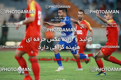 1437926, Tehran, , Iran Football Pro League، Persian Gulf Cup، Week 2، First Leg، Esteghlal 1 v 1 Foulad Khouzestan on 2019/08/29 at Azadi Stadium