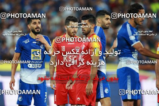 1437935, Tehran, , Iran Football Pro League، Persian Gulf Cup، Week 2، First Leg، Esteghlal 1 v 1 Foulad Khouzestan on 2019/08/29 at Azadi Stadium
