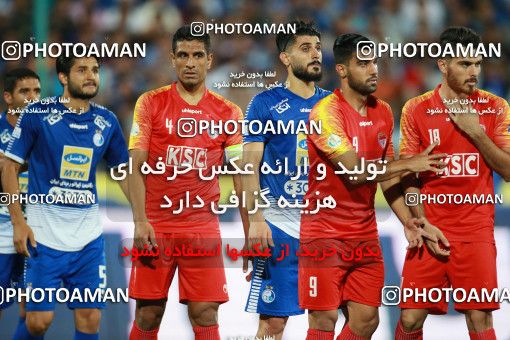 1437900, Tehran, , Iran Football Pro League، Persian Gulf Cup، Week 2، First Leg، Esteghlal 1 v 1 Foulad Khouzestan on 2019/08/29 at Azadi Stadium