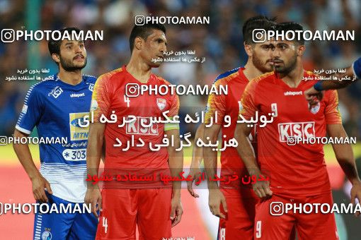 1437763, Tehran, , Iran Football Pro League، Persian Gulf Cup، Week 2، First Leg، Esteghlal 1 v 1 Foulad Khouzestan on 2019/08/29 at Azadi Stadium