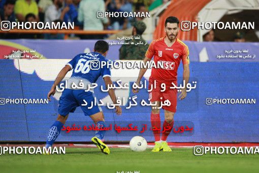 1437927, Tehran, , Iran Football Pro League، Persian Gulf Cup، Week 2، First Leg، Esteghlal 1 v 1 Foulad Khouzestan on 2019/08/29 at Azadi Stadium