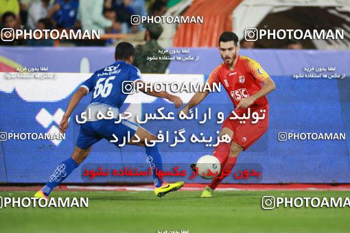 1437905, Tehran, , Iran Football Pro League، Persian Gulf Cup، Week 2، First Leg، Esteghlal 1 v 1 Foulad Khouzestan on 2019/08/29 at Azadi Stadium