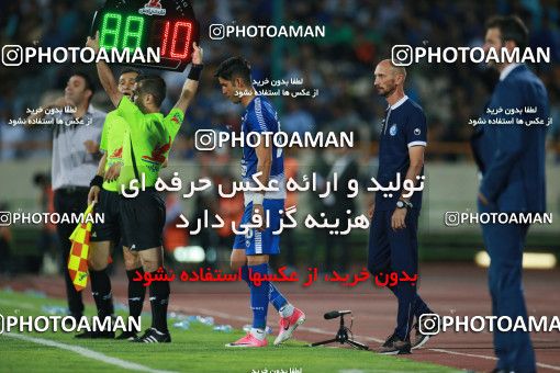 1437850, Tehran, , Iran Football Pro League، Persian Gulf Cup، Week 2، First Leg، Esteghlal 1 v 1 Foulad Khouzestan on 2019/08/29 at Azadi Stadium