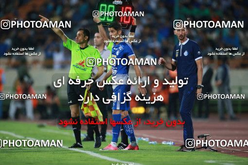 1437916, Tehran, , Iran Football Pro League، Persian Gulf Cup، Week 2، First Leg، Esteghlal 1 v 1 Foulad Khouzestan on 2019/08/29 at Azadi Stadium