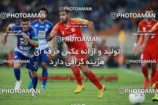 1438005, Tehran, , Iran Football Pro League، Persian Gulf Cup، Week 2، First Leg، Esteghlal 1 v 1 Foulad Khouzestan on 2019/08/29 at Azadi Stadium