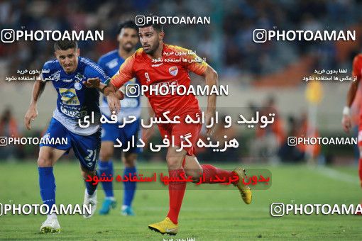 1438048, Tehran, , Iran Football Pro League، Persian Gulf Cup، Week 2، First Leg، Esteghlal 1 v 1 Foulad Khouzestan on 2019/08/29 at Azadi Stadium