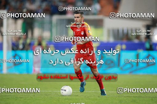 1437972, Tehran, , Iran Football Pro League، Persian Gulf Cup، Week 2، First Leg، Esteghlal 1 v 1 Foulad Khouzestan on 2019/08/29 at Azadi Stadium