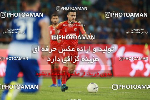 1438038, Tehran, , Iran Football Pro League، Persian Gulf Cup، Week 2، First Leg، Esteghlal 1 v 1 Foulad Khouzestan on 2019/08/29 at Azadi Stadium