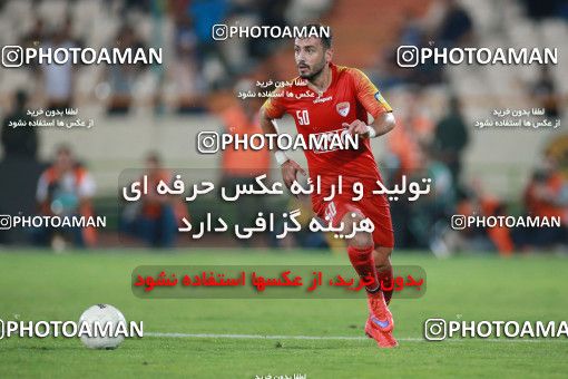 1438130, Tehran, , Iran Football Pro League، Persian Gulf Cup، Week 2، First Leg، Esteghlal 1 v 1 Foulad Khouzestan on 2019/08/29 at Azadi Stadium