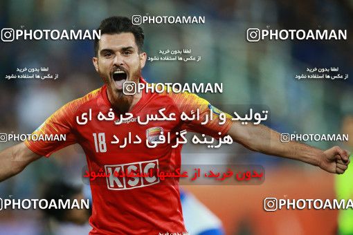 1438083, Tehran, , Iran Football Pro League، Persian Gulf Cup، Week 2، First Leg، Esteghlal 1 v 1 Foulad Khouzestan on 2019/08/29 at Azadi Stadium