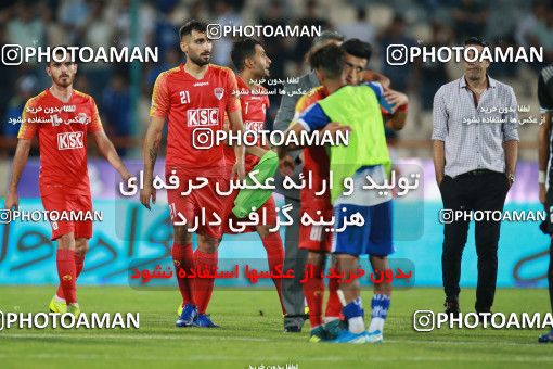 1438179, Tehran, , Iran Football Pro League، Persian Gulf Cup، Week 2، First Leg، Esteghlal 1 v 1 Foulad Khouzestan on 2019/08/29 at Azadi Stadium