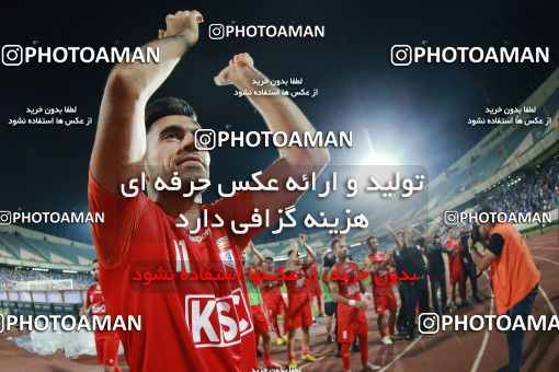 1438128, Tehran, , Iran Football Pro League، Persian Gulf Cup، Week 2، First Leg، Esteghlal 1 v 1 Foulad Khouzestan on 2019/08/29 at Azadi Stadium